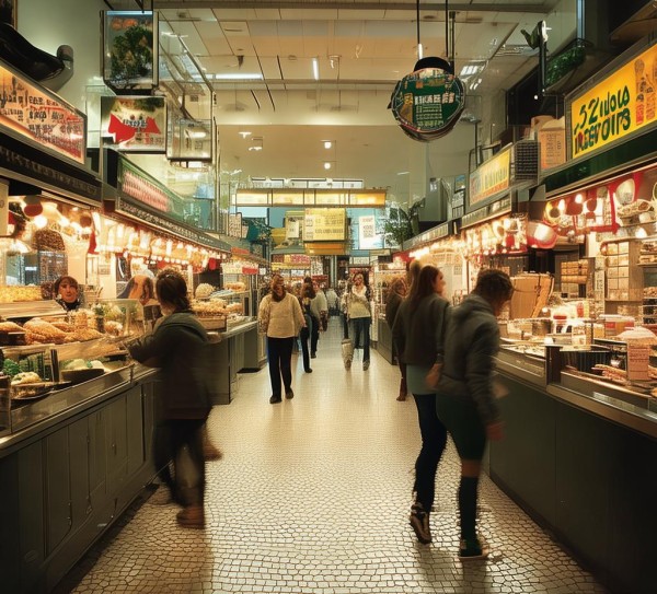 美食广场,静默与觉醒的美食之旅 美食广场,静默与觉醒的美食之旅