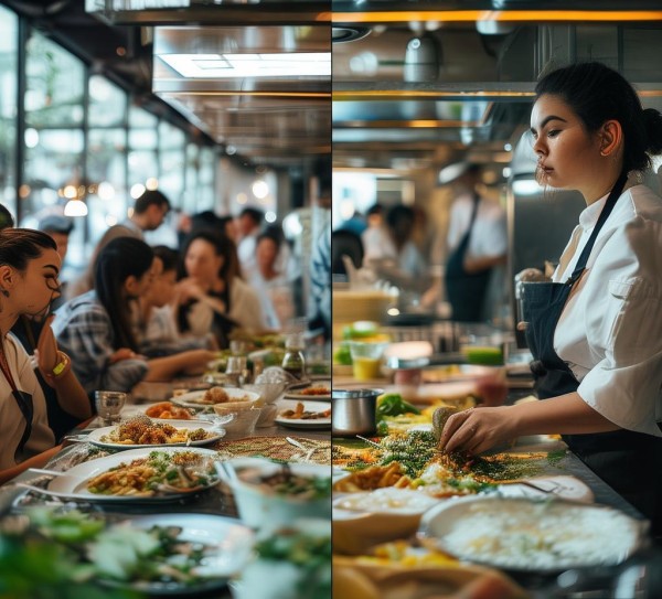 餐饮行业机遇与挑战 dual opportunity and challenge